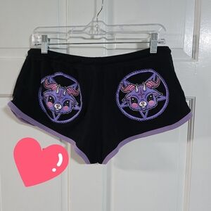 Too Fast Brand Dollskill Baby Goat Dolphin Booty Shorts
